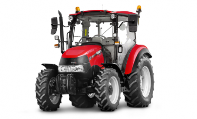 Traktorius Case IH Farmall C serijos fotografuotas iš priekio