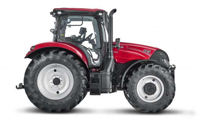 Traktoriaus Case IH Maxxum Multicontroller serijos 116 - 145 AG vaizdas iš šono