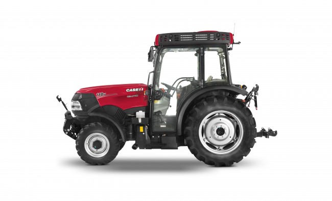 Traktoriaus Case IH Quantum V/N/F/CL serijos 75 - 107 AG vaizdas iš kairiojo traktoriaus šono