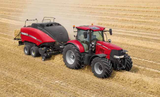 CASE IH stačiakampių ryšulių presai