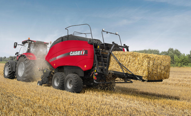 CASE IH stačiakampių ryšulių presai