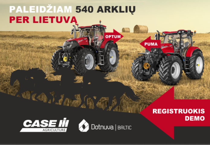 Per Lietuvą paleidžiame 540 ARKLIŲ Per Lietuvą paleidžiame 540 ARKLIŲ