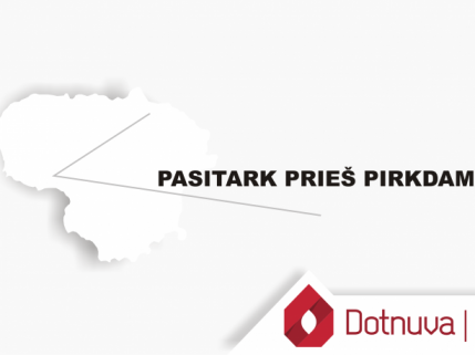 Pasitark prieš pirkdamas