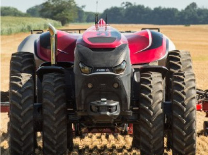 Autonominis Case IH traktorius žemės ūkio darbus atliks be vairuotojo
