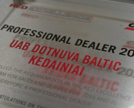 „Dotnuva Baltic“ paslaugų kokybę patvirtino „Case IH“ tarptautinio lygio įvertinimas „Dotnuva Baltic“ paslaugų kokybę patvirtino „Case IH“ tarptautinio lygio įvertinimas