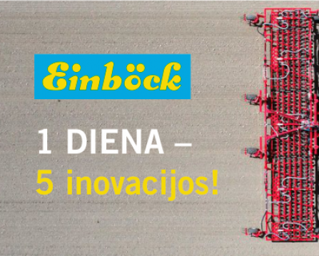 Einböck inovacijos 2022 Einböck inovacijos 2022