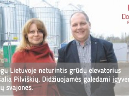 Analogų Lietuvoje neturintis grūdų elevatorius kyla šalia Pilviškių. 
