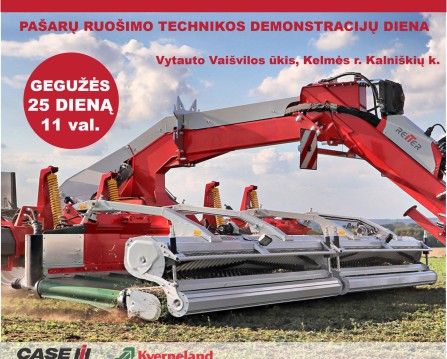 Pašarų ruošimo technikos demonstracijų diena Naši šienapjūtė 2022
