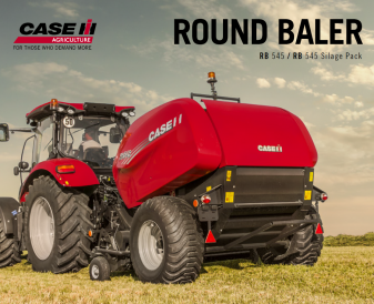 CASE IH ritinių presai RB344 - RB455 - RB465 - RB545 bukletas