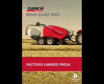 CASE IH ritinių presai RB344 - RB455 - RB465 - RB545 bukletas