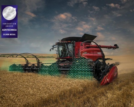 Case IH Axial-Flow srauto valdymo sistemai - Agritecnica sidabro medalis