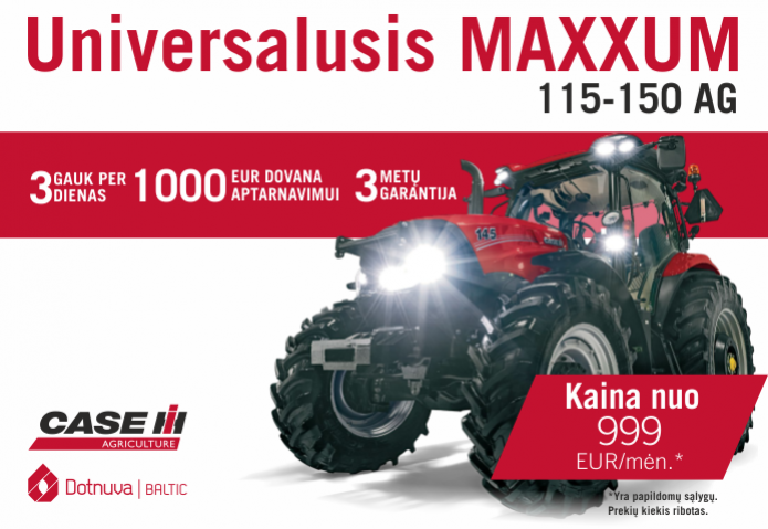 Universalusis MAXXUM – DAR ŠIAM SEZONUI!