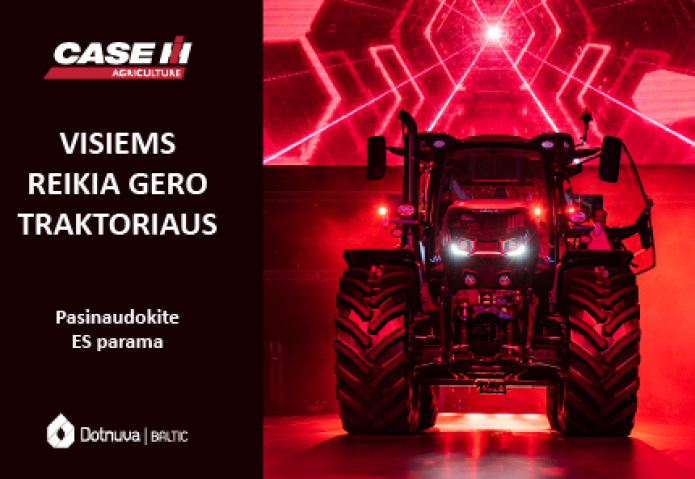 Visiems reikia gero traktoriaus - pasinaudokite ES parama Visiems reikia gero traktoriaus - pasinaudokite ES parama