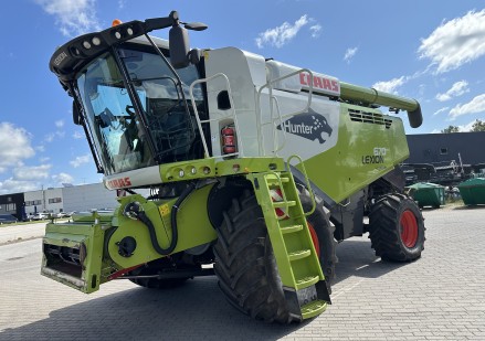 Naudotas kombainas Claas Lexion 670 