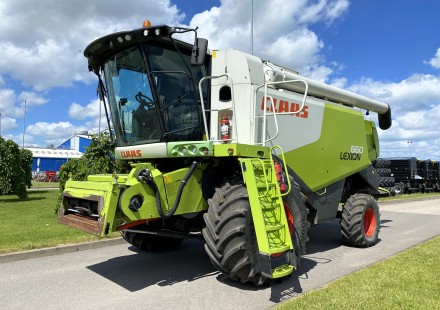 Naudotas Claas Lexion 660 kombainas