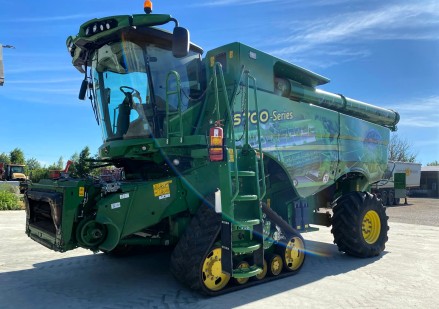 Naudotas kombainas John Deere S790