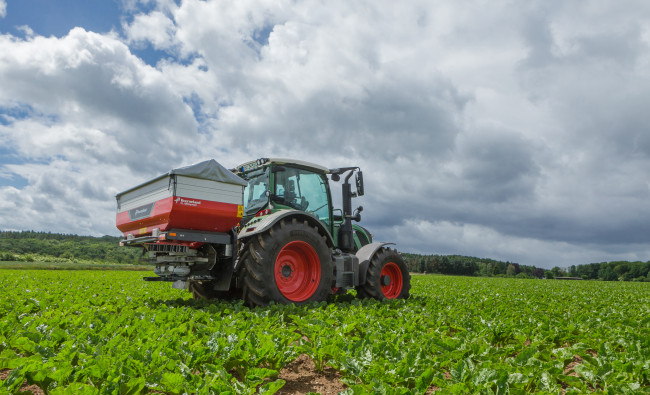 Pakabinama trąšų barstomoji Kverneland Exacta CL-GEO