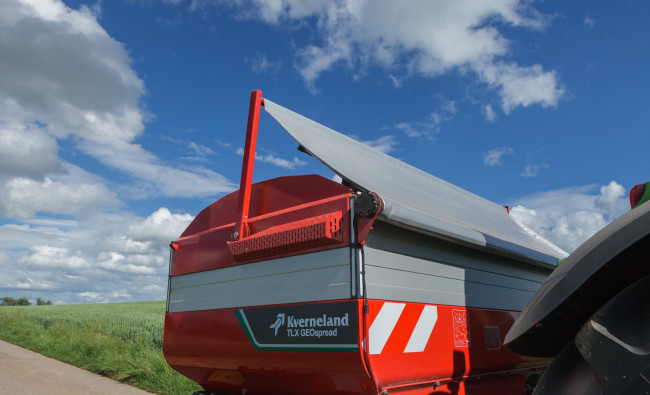 Pakabinama trąšų barstomoji Kverneland Exacta TL GEO