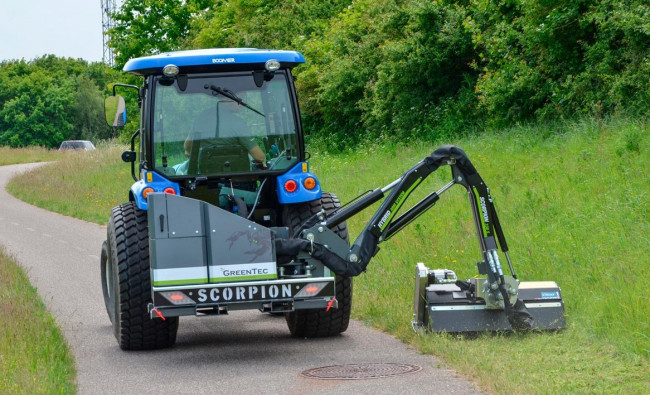 Šlaitinės žoliapjovės GREENTEC