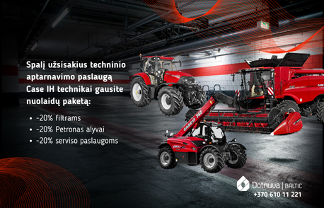 Posezoninės technikos patikros ir akcijos