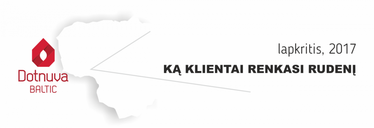 Ką klientai renkasi rudenį