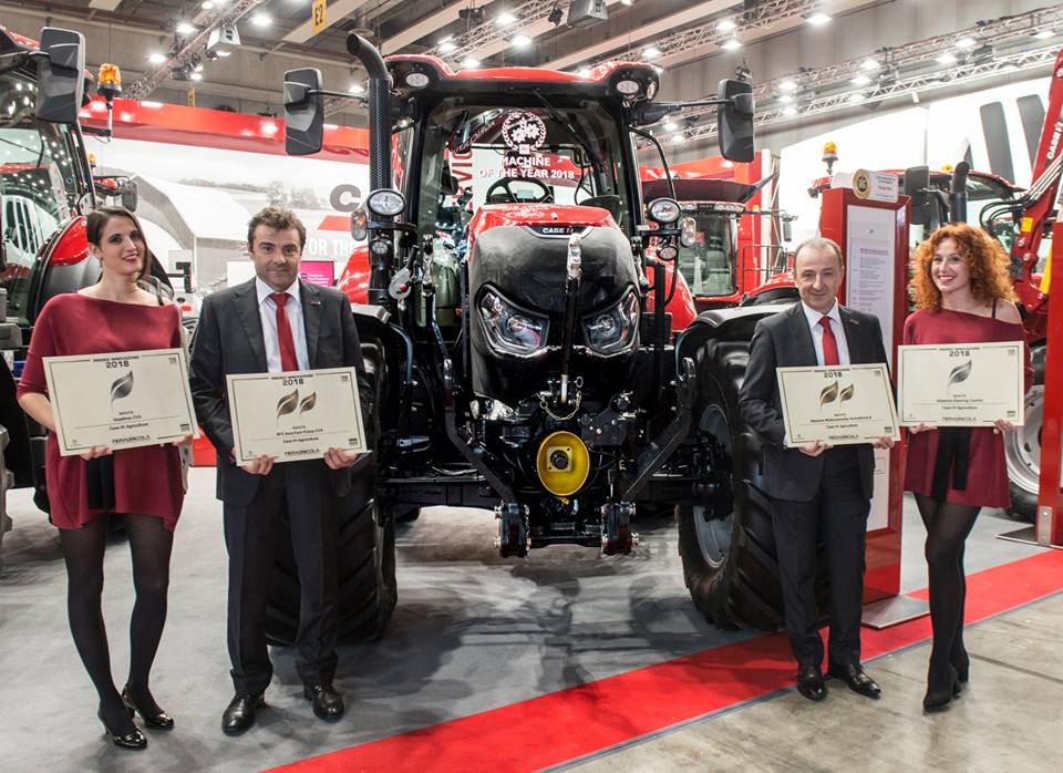 Parodoje Fieragricola 2018, Italijoje Case IH laimėjo 4 apdovanojimus!