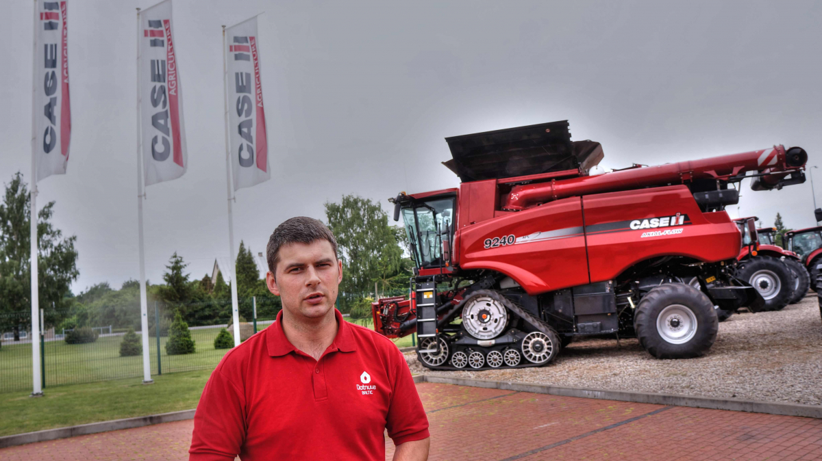 Baltijos šalyse auga rotorinių kombainų paklausa 