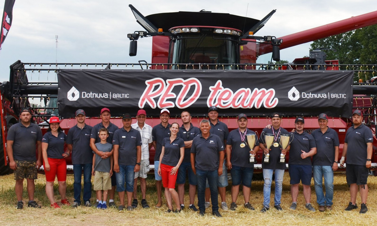 RED TEAM: trys kategorijos - trys pirmosios vietos!