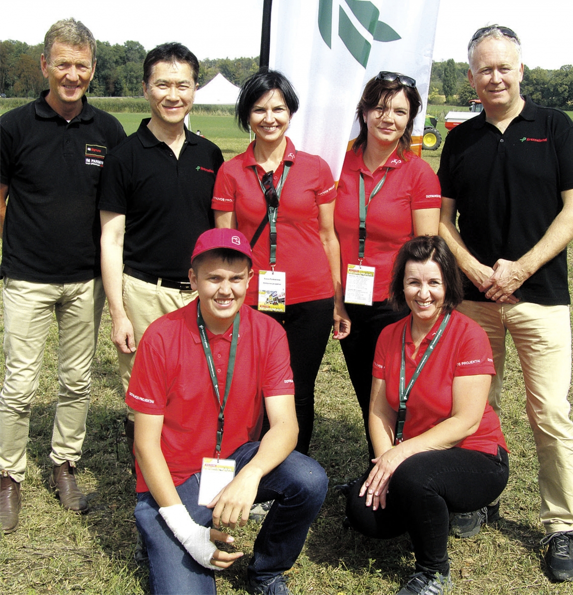 KVERNELAND technikos naujovės spindėjo Čekijos laukuose.
