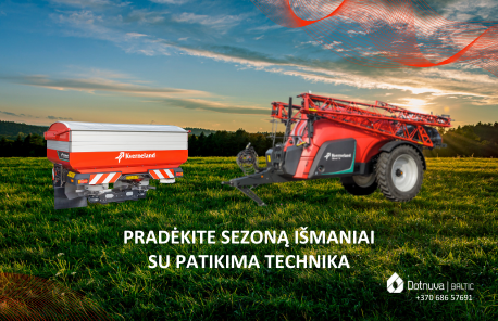 Pradėkite sezoną išmaniai su patikima technika!