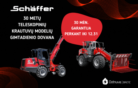 Shaffer jubiliejinis pasiūlymas