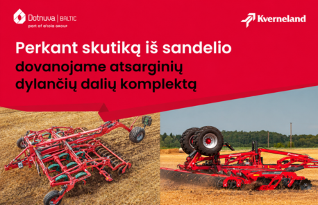Atsarginių dylančių dalių komplektas DOVANŲ!