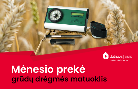 Mėnesio prekė - grūdų drėgmės matuoklis