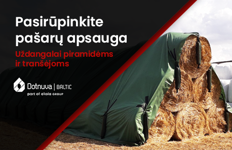 Pasirūpinkite pašarų apsauga