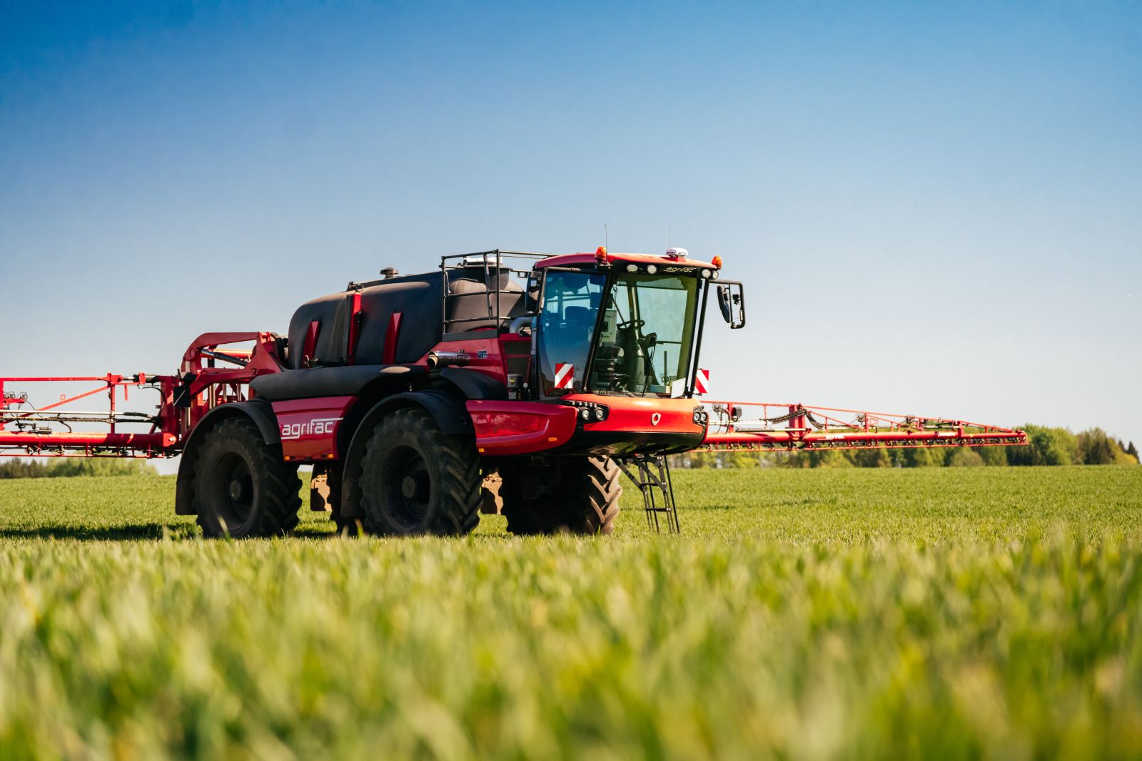 Agrifac savaeigiams purkštuvams tinka HVO