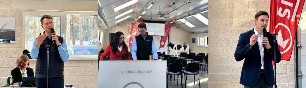 Tikslus šėrimas ūkyje: pristatyta savaeigė „Siloking“ technika ir „DryScan“ technologija.