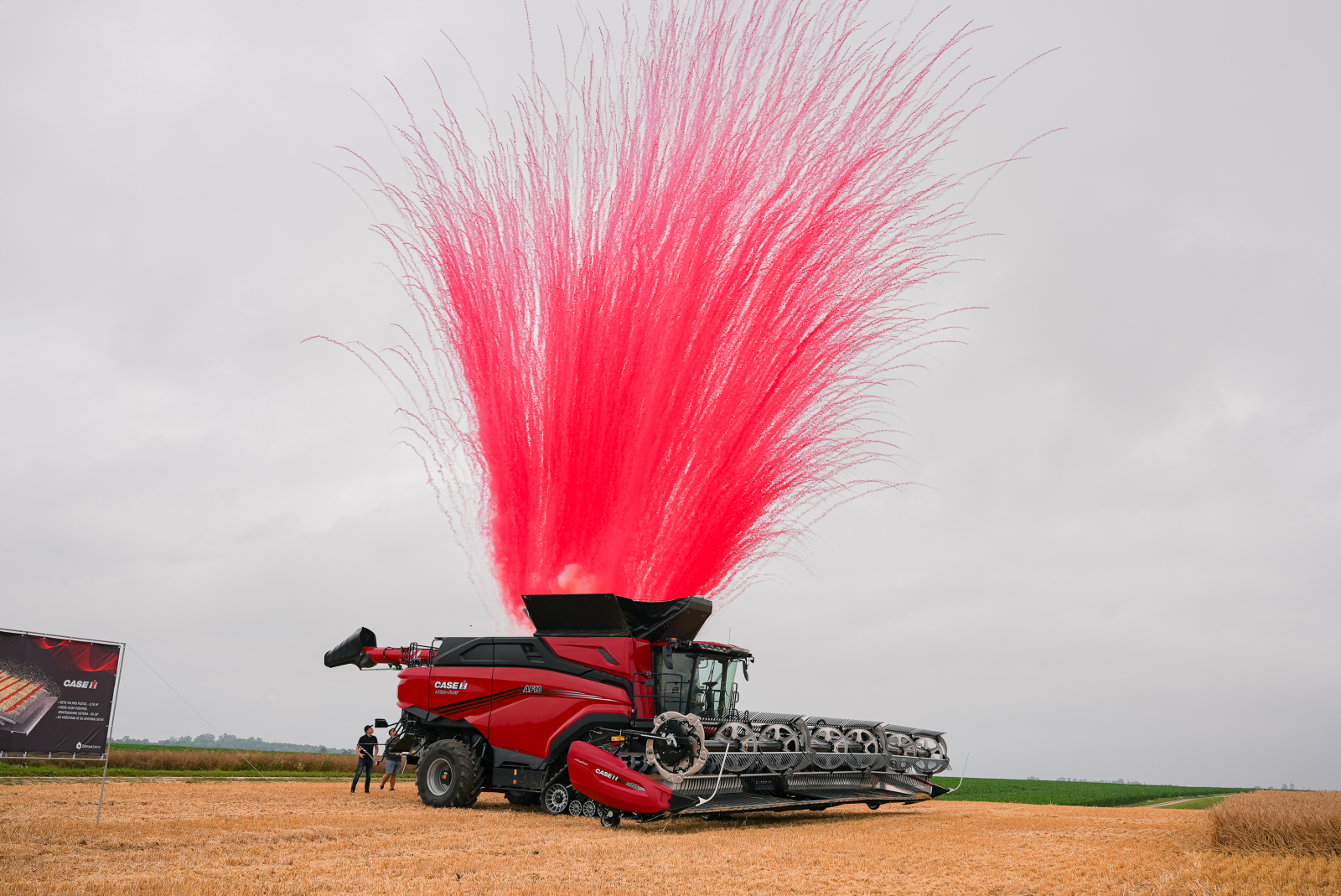 Galingiausias Europoje Case IH kombainas AF10 pristatytas Lietuvoje: technologijų šuolis, kurį verta pamatyti