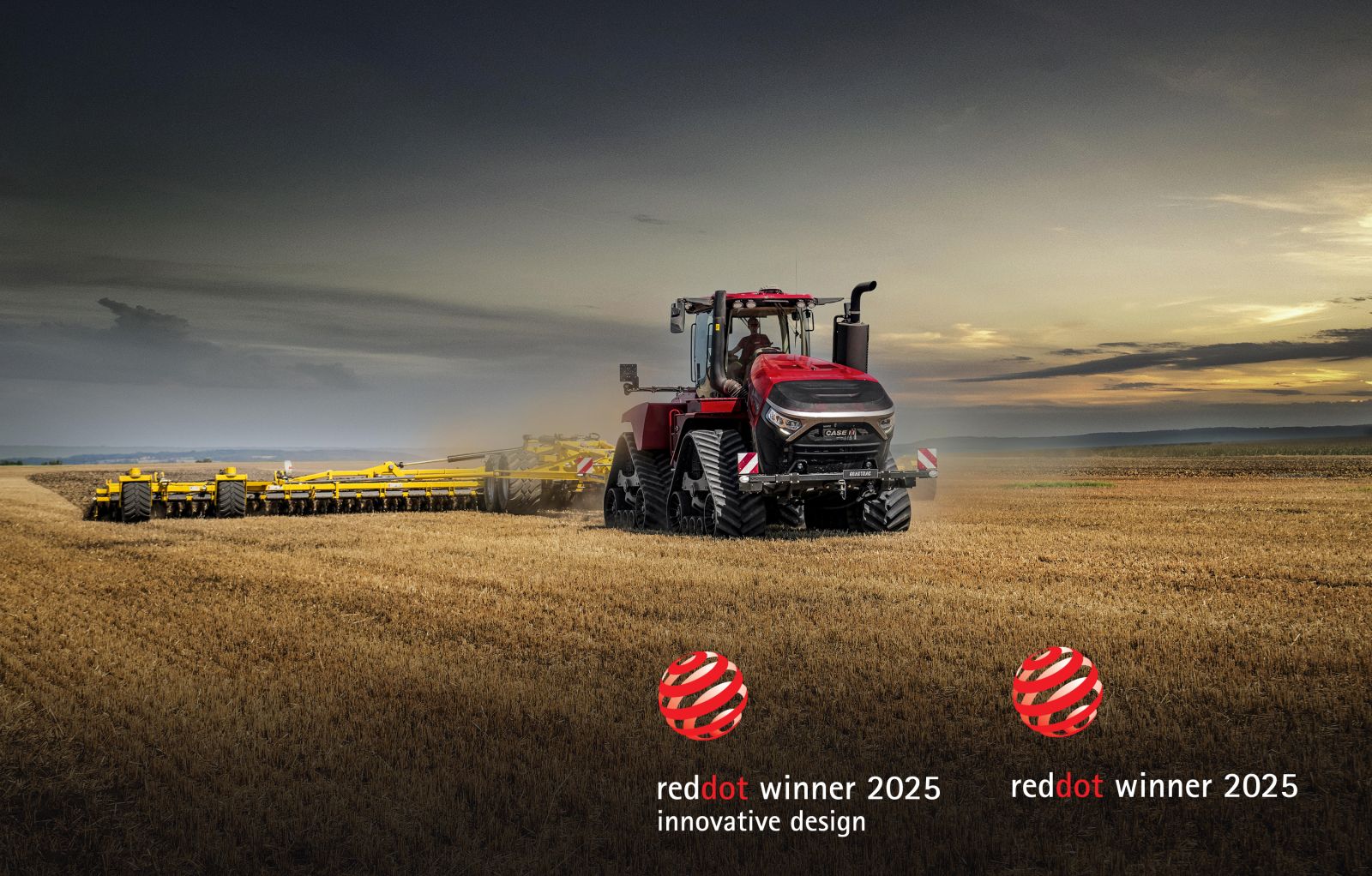 Novatoriškas dizainas padėjo „Quadtrac 715“ laimėti du „Red Dot“ apdovanojimus