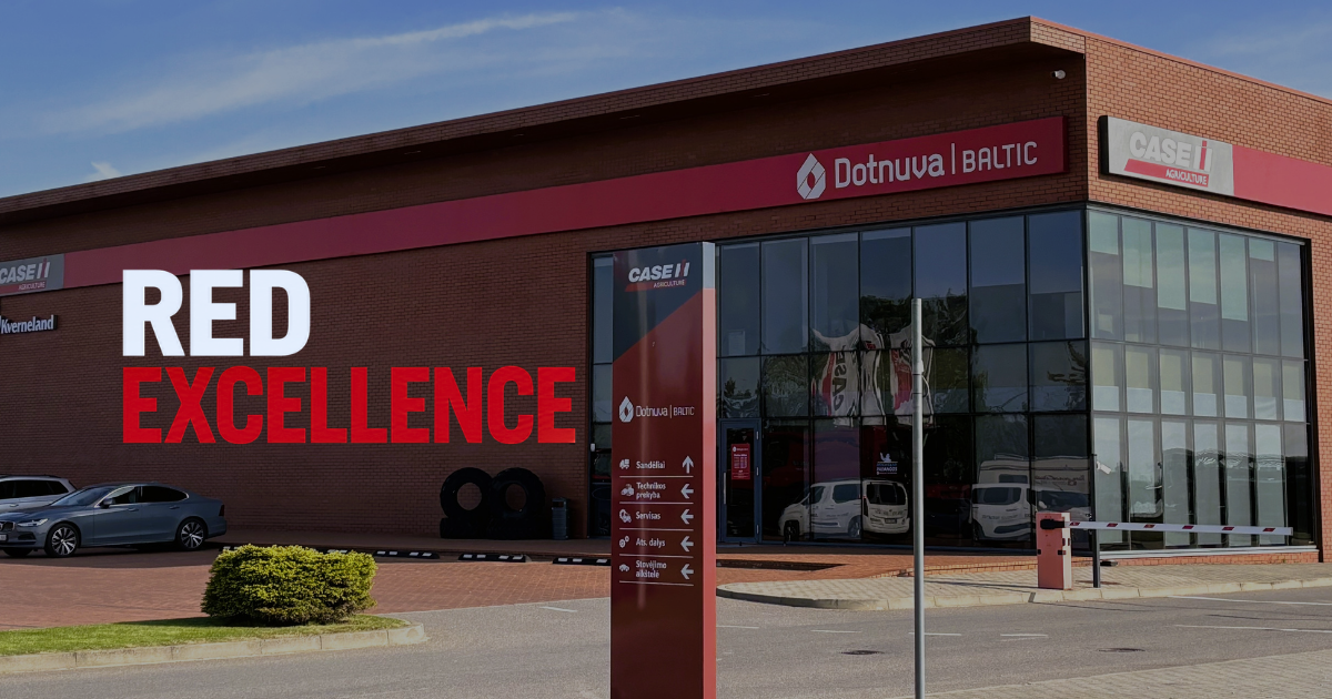 „Dotnuva Baltic“ atstovybėms Baltijos šalyse patvirtintas „Red Excellence“ įvertinimas už 2025 metus