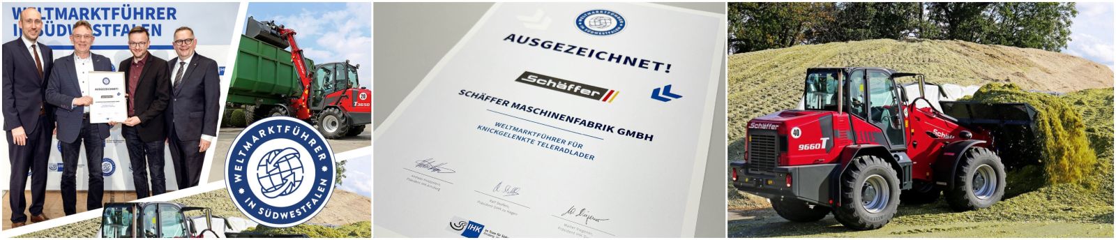 Šarnyrinių krautuvų gamintojui „Schäffer" suteiktas solidus įvertinimas Vokietijoje
